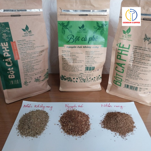 Cà Phê Viet Healthy Chỉ Nhân Không Rang 500gr Enema Gerson Thụt Tháo Đại Tràng Colon Detox