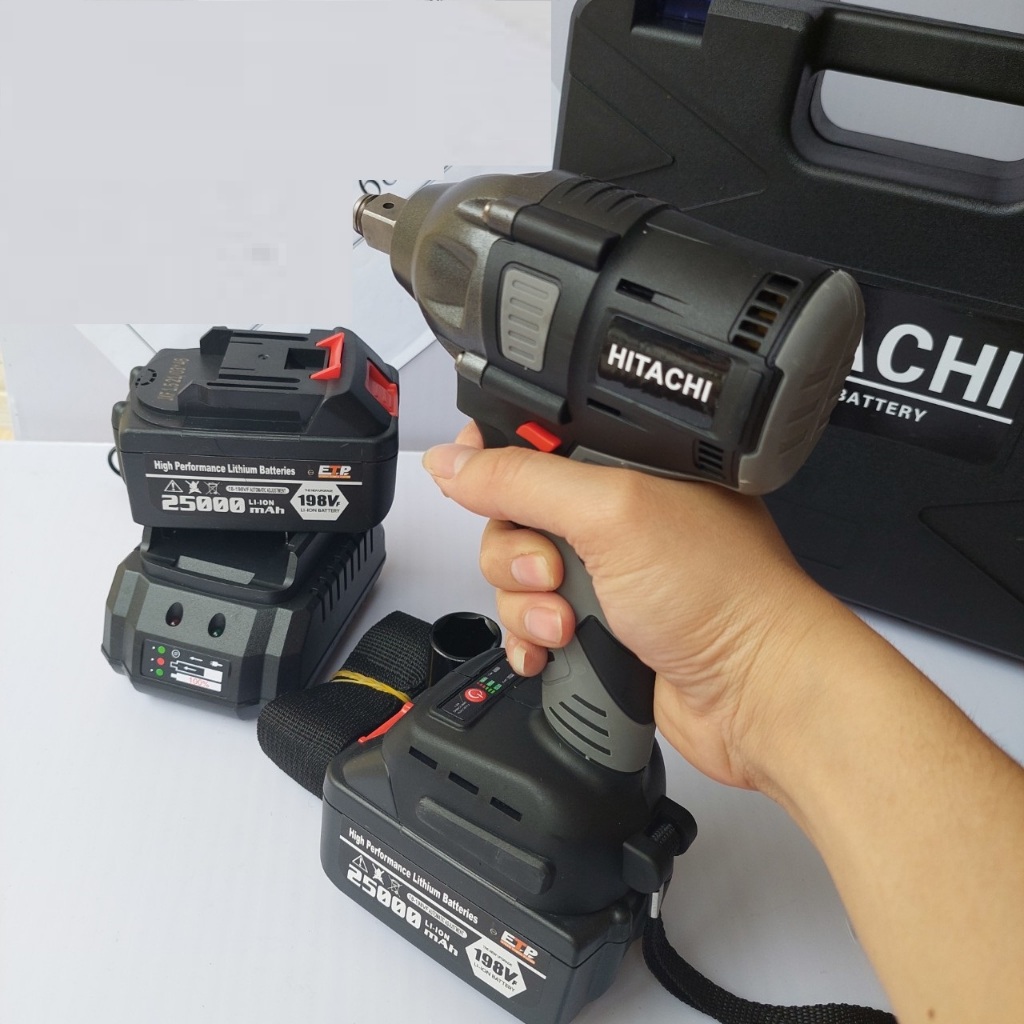 Siết Hitachi 198v không chổi than thế hệ mới