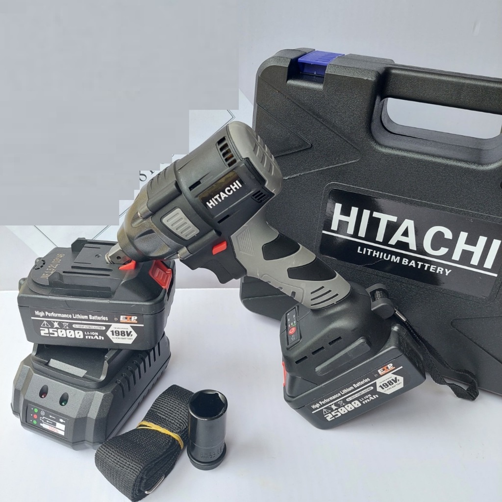 Siết Hitachi 198v không chổi than thế hệ mới