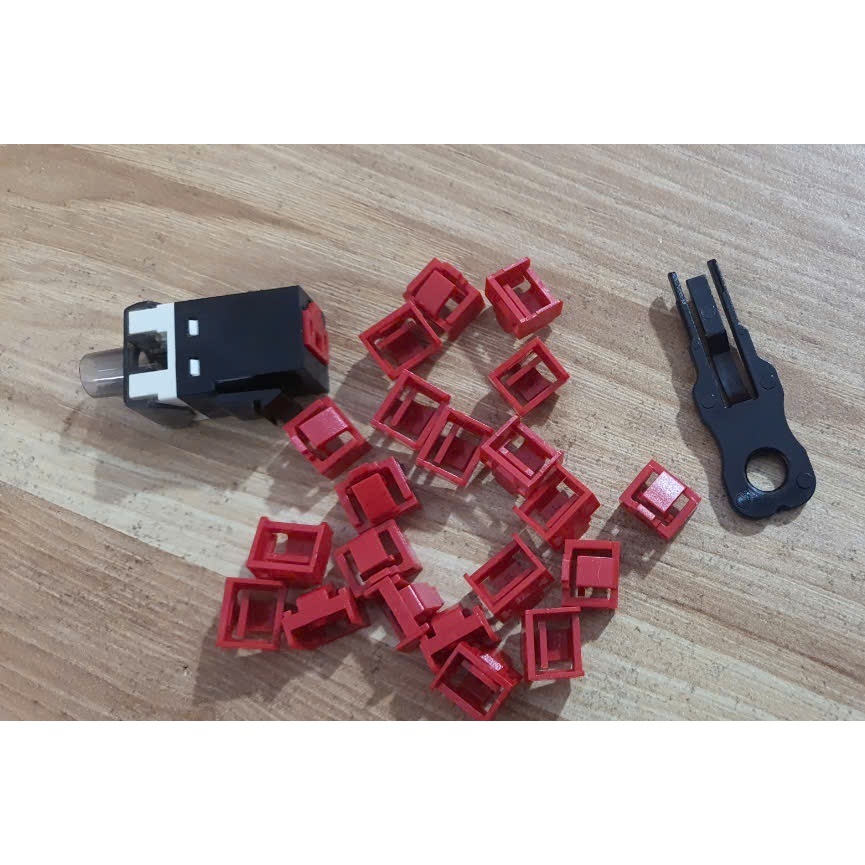 Ổ Khóa Cổng RJ45 Kèm 1 Nút Bịt Cổng ethernet rj45 Chống Bụi Cho Máy ...