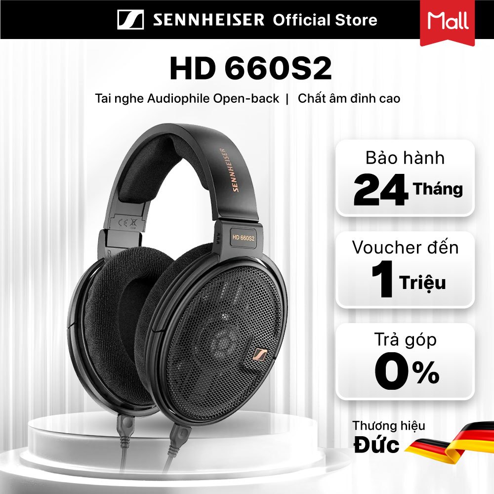 Tai nghe chụp tai full size open back chất âm hay SENNHEISER HD 660S2 ...