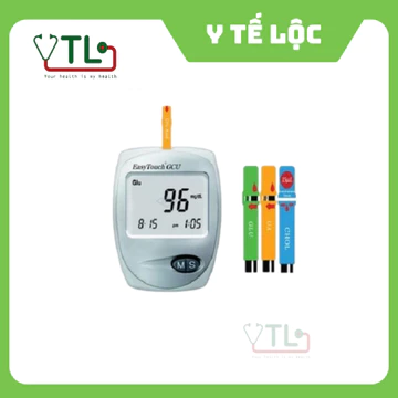 Máy Đo Đường Huyết,Mỡ Máu, Axít Uric (Gout) 3 trong 1 EasyTouch GCU hoặc phân loại que rời