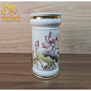 Bộ Thờ Cúng Gốm Sứ Trắng Hoa Sen - DTC2405 - Hoa Sen