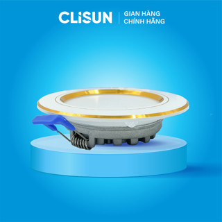 Đèn Downlight Âm Trần CLISUN | Đèn LED DLT 3 Chế Độ Màu Siêu Mỏng Tiết Kiệm Điện Tuổi Thọ Cao 30000H 7W 9W 12W