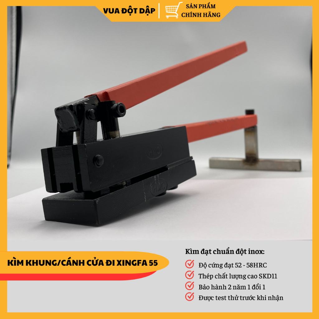 Kìm bấm khung cánh cửa đi ke vĩnh cửu hệ xingfa55. | Shopee Việt Nam