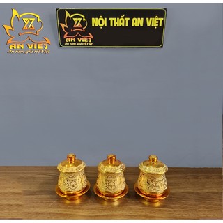 Bộ thờ cúng chất liệu gốm sứ cao cấp Kim Sa DTC2301