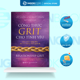 Sách - Công thức GRIT cho tình yêu - Tác giả Jon Gordon , Kathryn Gordon