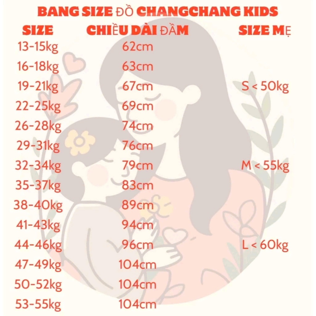 SALE SALE Đầm trễ vai nơ họa tiết đính bướm cho mẹ và bé , đầm 2 dây điệu đà , sành điệu cho mẹ và bé , đồ cặp mẹ và bé