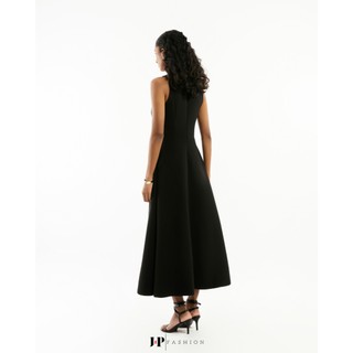 Đầm Nữ Dáng Dài JP FASHION Form Basic Thiết Kế Cao Cấp Tôn Dáng, Đầm Hai Dây Vải Kaki Dày Dặn Vải Mát Hai Lớp 11010769