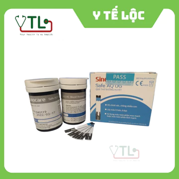 Que Thử Đường Huyết Hoặc Que Thử Axit Uric ( gút ) Dùng Cho Máy Safe AQ UG