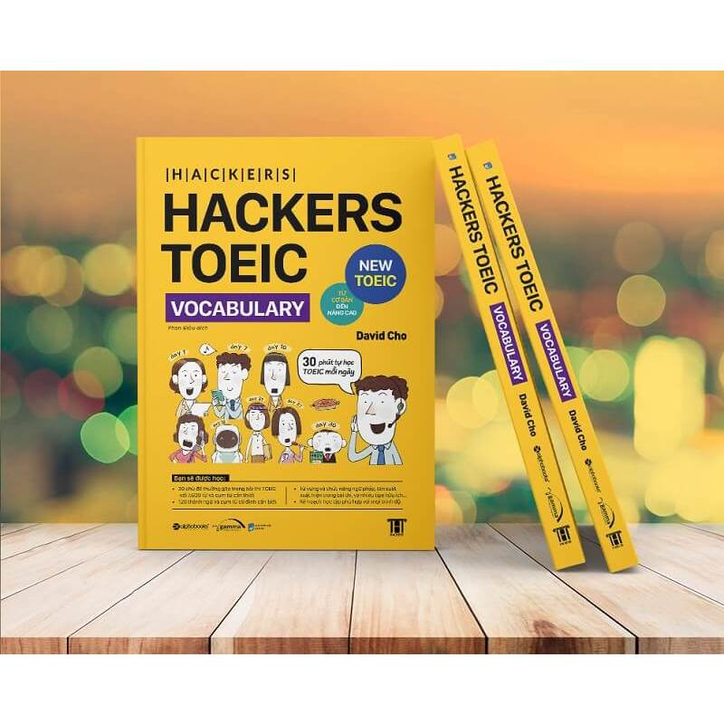 Sách - Hackers TOEIC Vocabulary - Từ cơ bản đến nâng cao (Gamma Books)