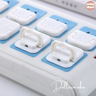 <SL 1c> Bịt Ổ Điện Có Khóa Chốt An Toàn Dollar Minho