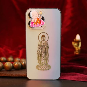 Miếng dán điện thoại 12 con giáp Phật Bản mệnh, dành riêng cho đầy đủ 12 con giáp