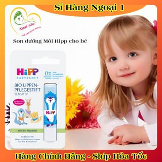 [auth] Son dưỡng môi hữu cơ HIPP BIO trẻ em cao cấp an toàn cho bé - Nội địa Đức Đủ Bill [Hot]
