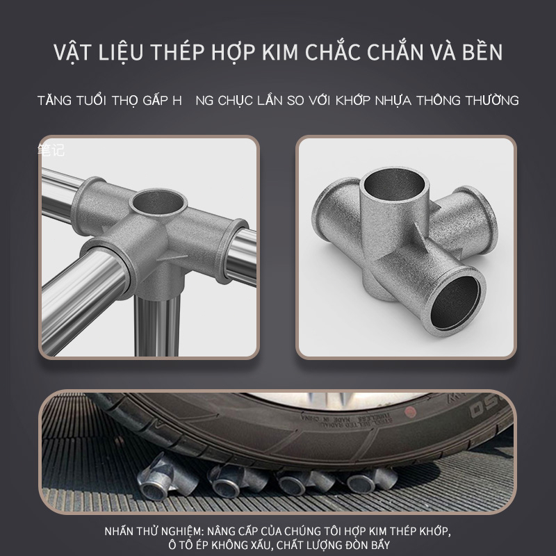 Li Gou tủ quần áo vải hợp kim Tủ quần áo Khung tủ quần áo 80-205cm dày 20mm dễ lắp đặt chống ẩm không gỉ