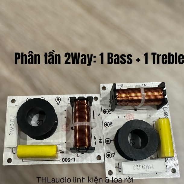 Phần tần loa 2 đường tiếng chuyên cho loa bluetooth