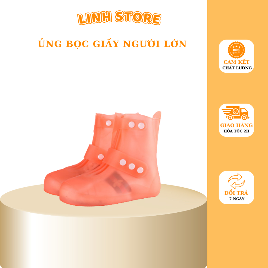 Ủng chống nước đi mưa dành cho cả nam và nữ