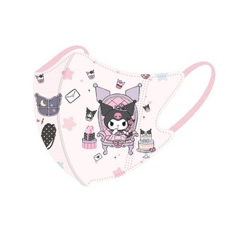 [Sẵn Hàng] Set 10c Khẩu Trang cho bé Họa Tiết 3D mẫu mới nhất 2025,Khẩu Trang trẻ em 3-12T KUROMI