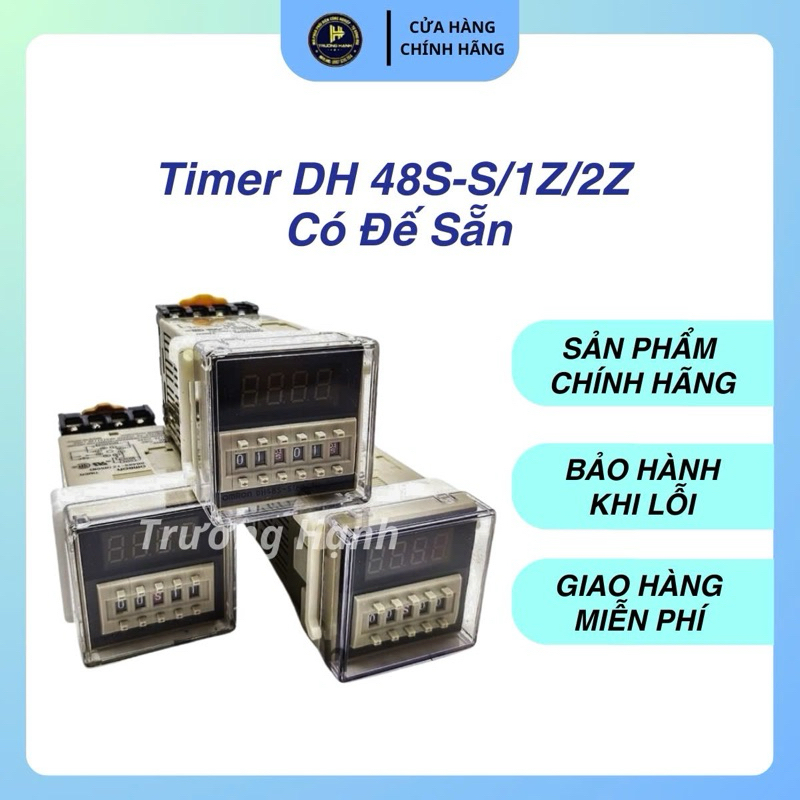 Timer DH 48S-S/1Z/2Z Có Đế Sẵn | Shopee Việt Nam