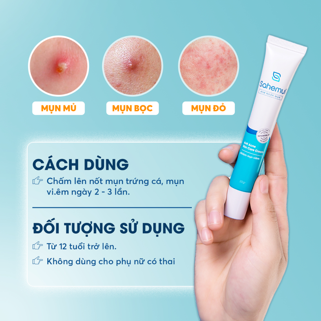 Đánh Giá COMBO Sahemul Trị Mụn Bọc, Mụn Viêm & Mờ Thâm Hiệu Quả | Sahemul