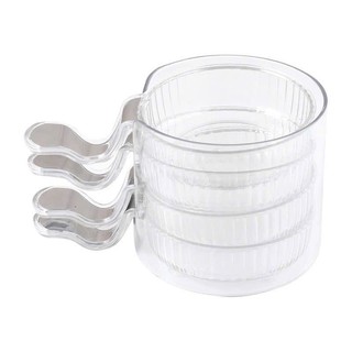 combo 4 chén đựng nước chấm có khay đựng