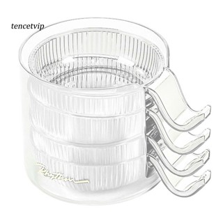 combo 4 chén đựng nước chấm có khay đựng