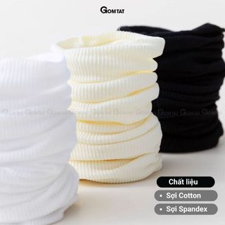 [FLASHSALE] Set 5 đôi tất giấy nữ mỏng nhẹ GOMTAT, chất liệu cotton thoáng mát mùa hè - HOT-1304