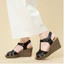 Sandal đế xuồng 8cm T-Strap Kosu KS-23002 siêu êm, nhẹ, chống thấm nước, trơn trượt, chính hãng