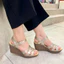 Sandal đế xuồng 8cm T-Strap Kosu KS-23002 siêu êm, nhẹ, chống thấm nước, trơn trượt, chính hãng