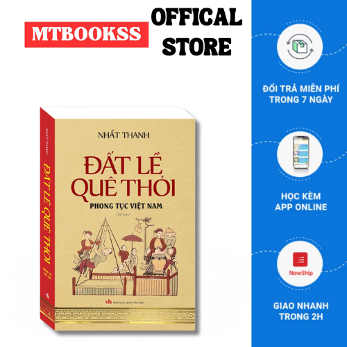 Ảnh Sách Đất lề quê thói Phong tục Việt Nam (bìa mềm)tái bản 1