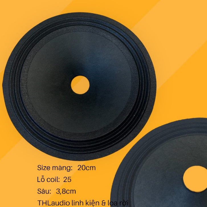 Màng loa 20cm viền vải