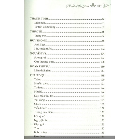 Ảnh Sách - Thi Nhân Việt Nam (bìa mềm) 3