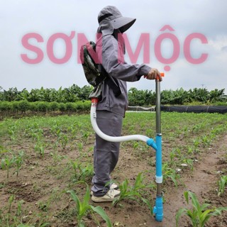 Gậy bón phân chấm đất, Gậy bón phân INOX siêu tốc thông minh (Balo vải dày loại xịn)