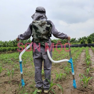 Gậy bón phân chấm đất, Gậy bón phân INOX siêu tốc thông minh (Balo vải dày loại xịn)