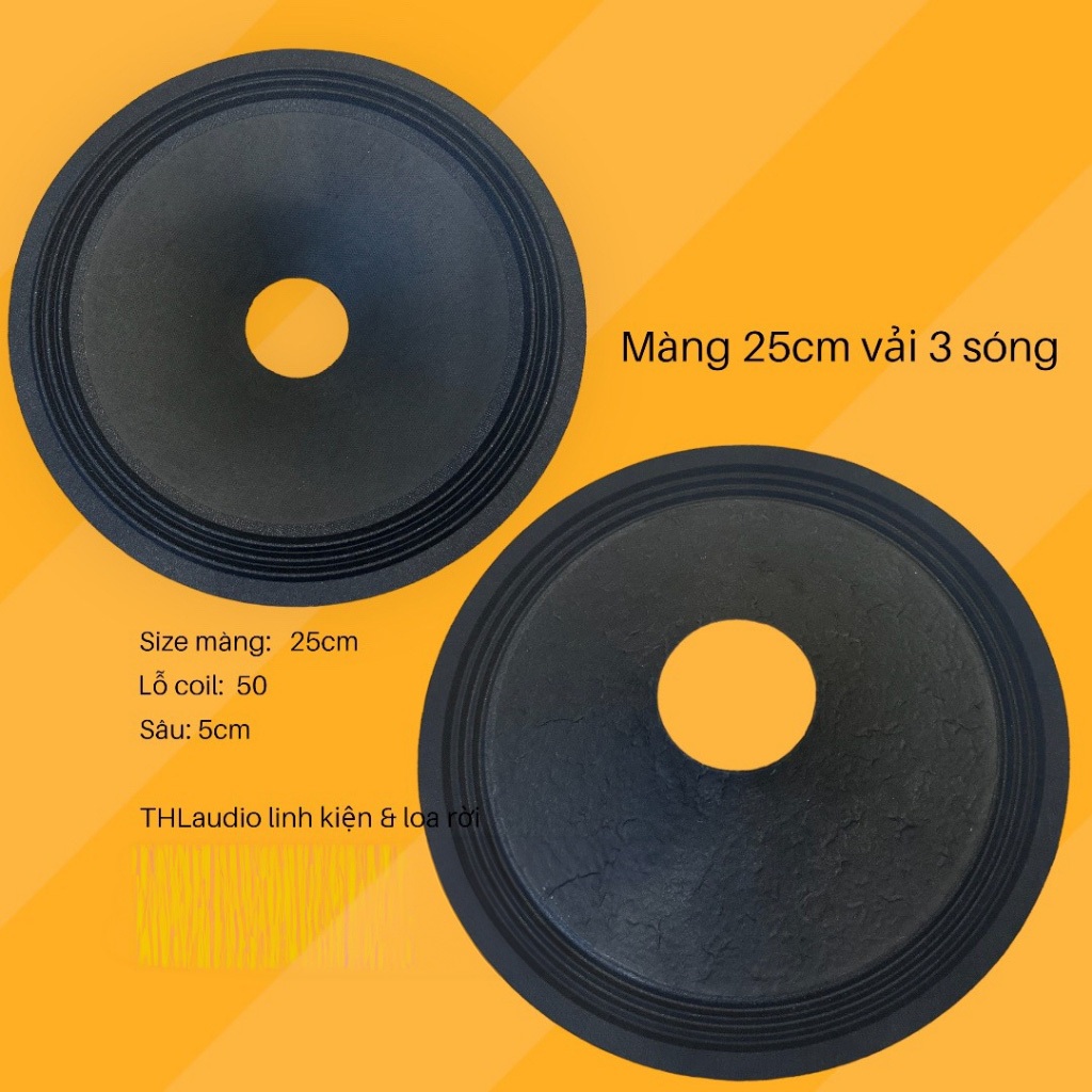 Màng 25cm viền vải