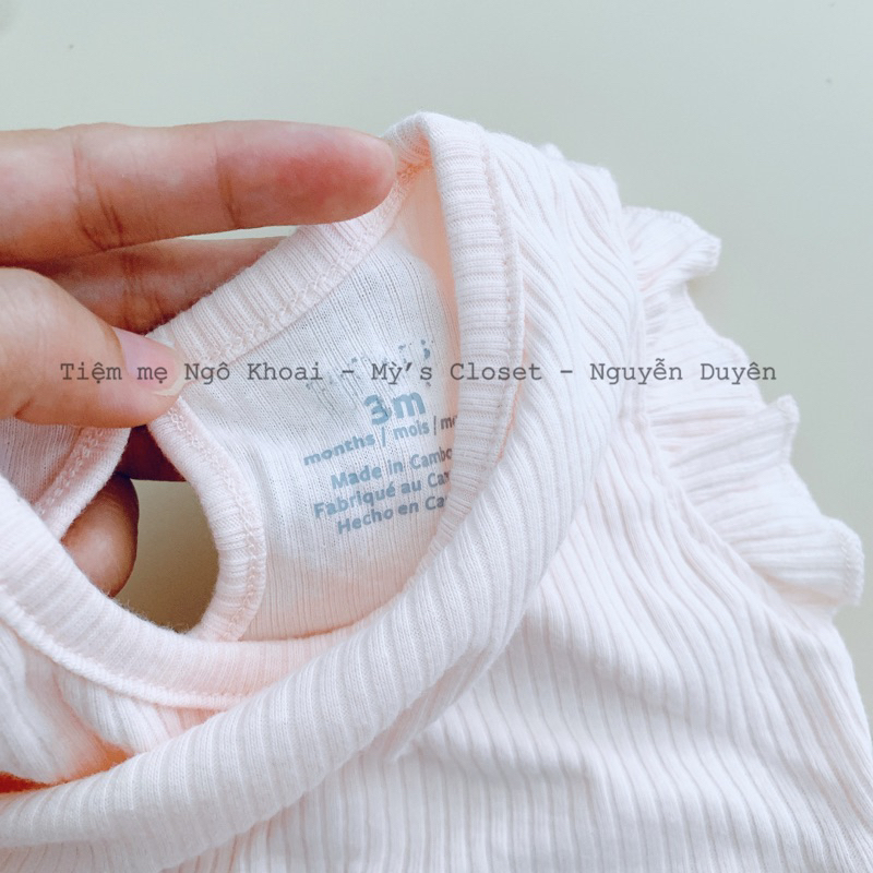 [MD142]Body váy cánh tiên hoạ tiết chuồn chuồn xinh cho bé yêu