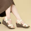 Sandal đế xuồng 8cm Ankle Strap KOSU K-23004 siêu êm, nhẹ, chống thấm nước, trơn trượt Nhật Bản