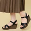 Sandal đế xuồng 8cm Ankle Strap KOSU K-23004 siêu êm, nhẹ, chống thấm nước, trơn trượt Nhật Bản