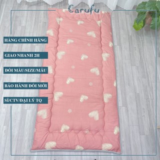 Nệm văn phòng gấp gọn , nệm kí túc dày 4cm |Carufu|