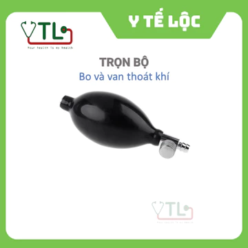Bo huyết áp cơ - trái bóp huyết áp cơ và van thoát khí