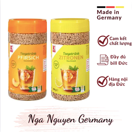 Trà Cốm hoa quả vị Đào, Chanh, Dâu- Hàng chuẩn Đức