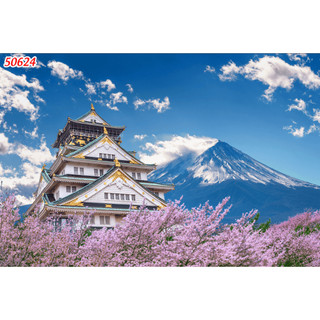 Tranh dán tường Trang Trí Cửa Hàng cao cấp đường phố Tokyo – Nhật Bản chống nước, không phai