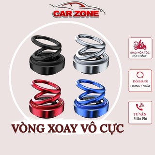 Vòng Xoay Vô Cực Sáp Thơm Khử Mùi Cho Ô Tô Tự Quay Bằng Năng Lượng Mặt Trời