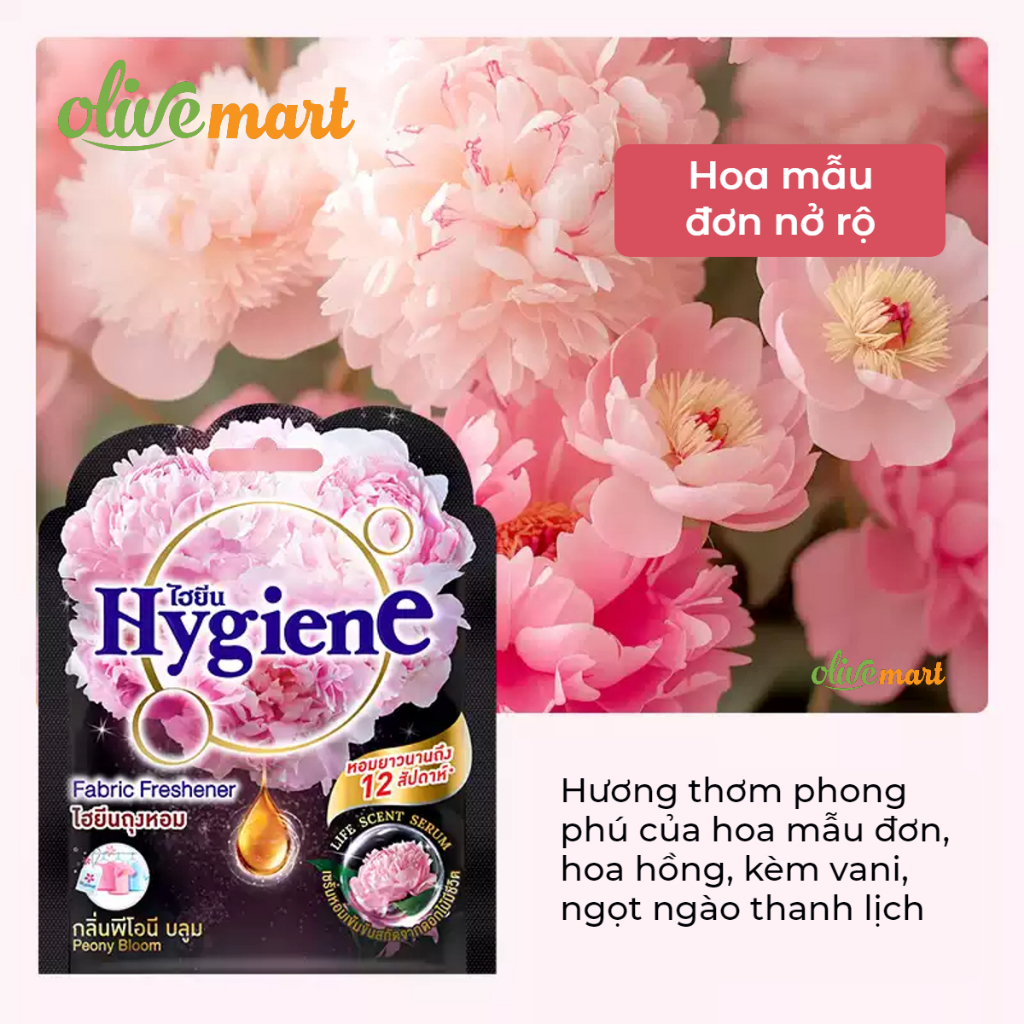 Túi Thơm Để Tủ Quần Áo Hygiene Thái Lan Hương Hoa Thơm Phòng Treo Xe Phòng Ngủ Loại Bỏ Ẩm Mốc