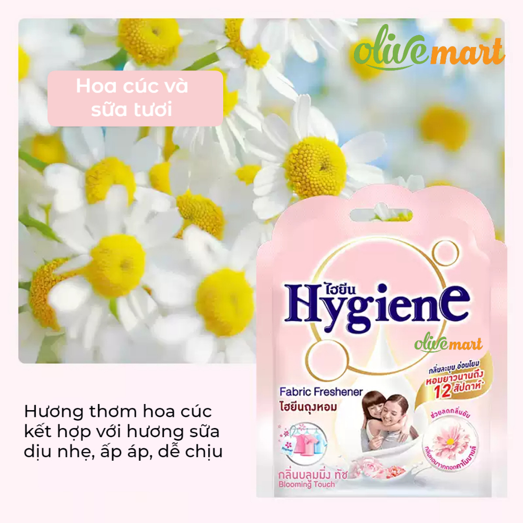 Túi Thơm Để Tủ Quần Áo Hygiene Thái Lan Hương Hoa Thơm Phòng Treo Xe Phòng Ngủ Loại Bỏ Ẩm Mốc