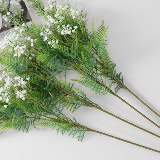 Hoa bi giả cao cấp 65cm nhỏ nhắn, trang trí xinh xắn trang trí đơn giản, tinh tế