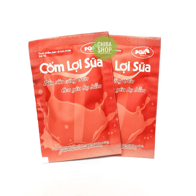 [HÀNG TẶNG K BÁN] Combo 2GÓI Cốm lợi sữa PQA, date mới- giải pháp ít sữa, tắc sữa, sữa loãng