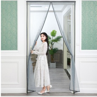 [Sale 50%]  Rèm lưới chống muỗi cửa chính có nam châm, Rèm dán tường chống muỗi và côn trùng Happykids