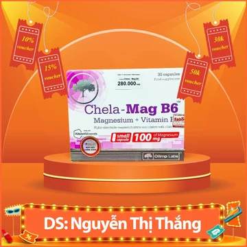 Chela-Mag B6 – Viên bổ sung Magie B6