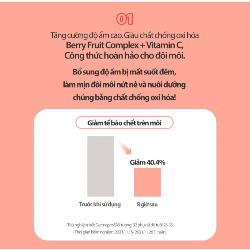 Ảnh Bộ sản phẩm Mặt nạ ngủ cho môi Laneige Lip Sleeping Mask Berry 8g & Quà tặng 3gx2 3